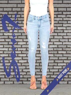 SEVEN7 TUMMYLESS SKINNY JEANS - COLOR: AMSTERDAM, SIZE:8 - NEW WITH TAGS!